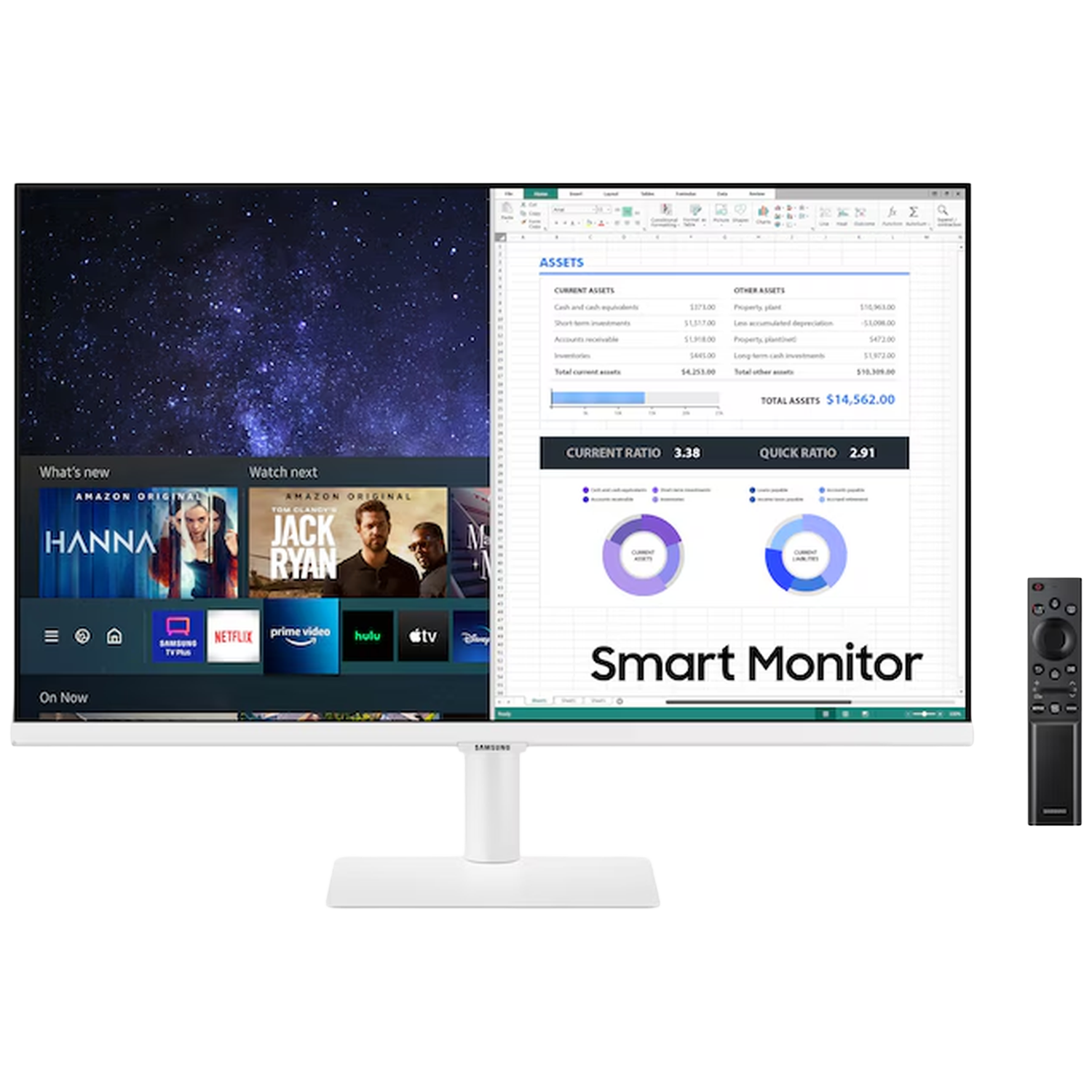 Samsung Smart Monitor M5 M50f Ls27fm501euxen - 27 Inch Full Hd 1920 X 1080 Ips (in-plane Switching)