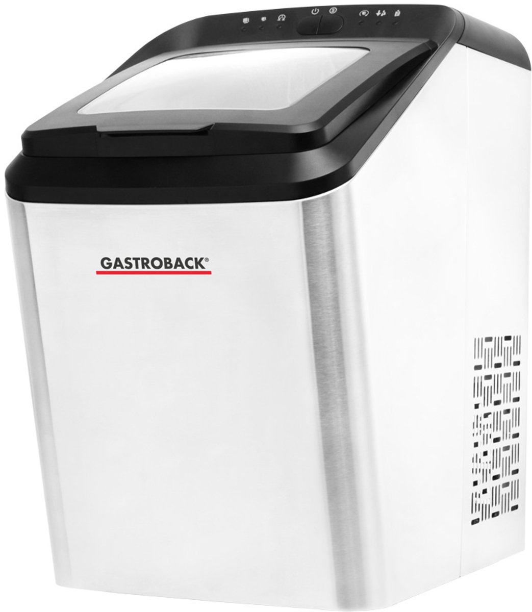 GASTROBACK 41143 - Bartender Pro - Eiswürfelbereiter 9 ijsblokjes per cyclus 2,8 liter watertank (7-15 min)