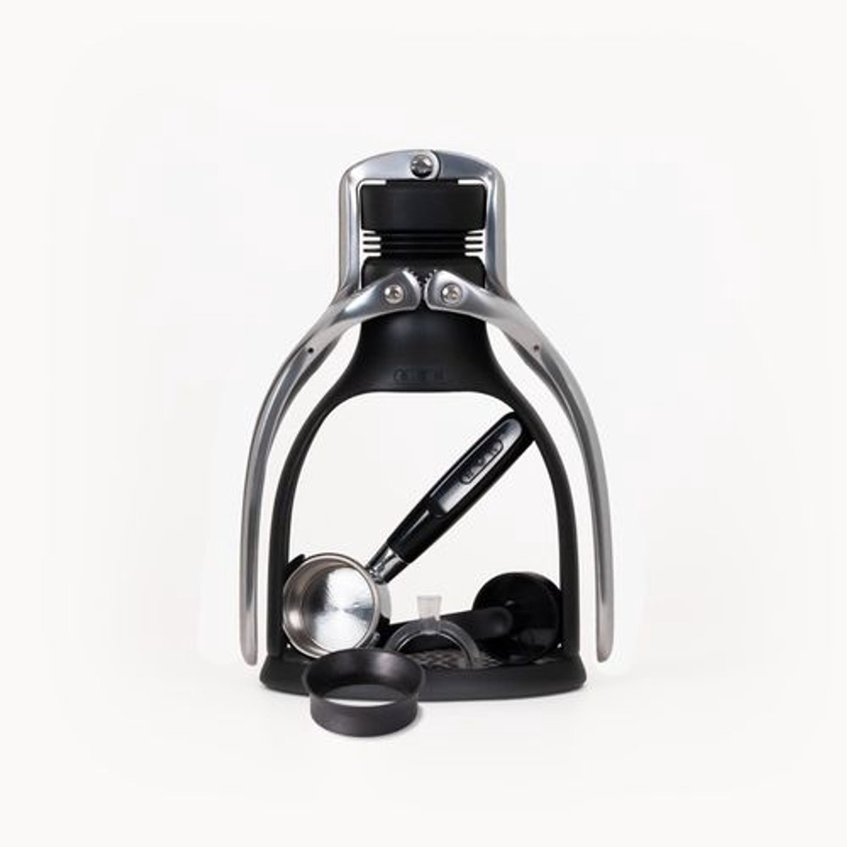 ROK EspressoGC Black Manual-lever espresso machine - Zwart