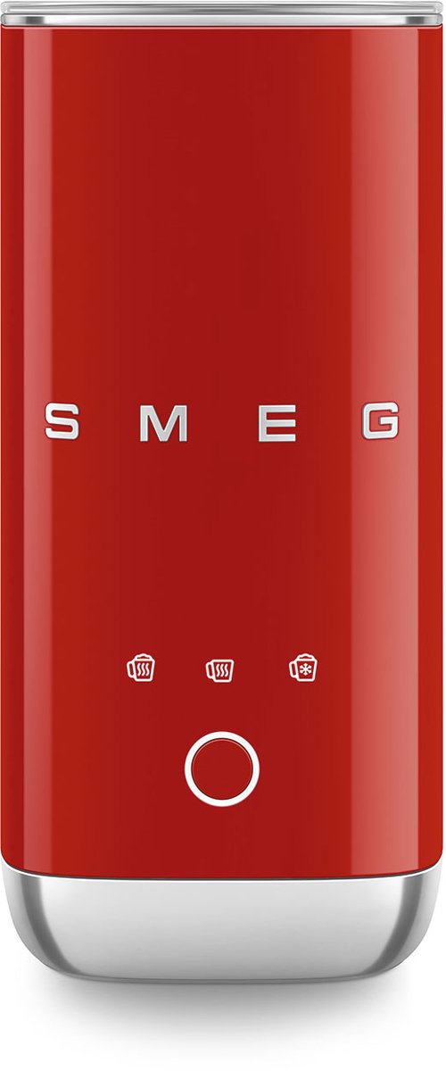 Smeg Melkopschuimer Rood MFF02RDEU | Koffie Toebehoren | 8017709353124