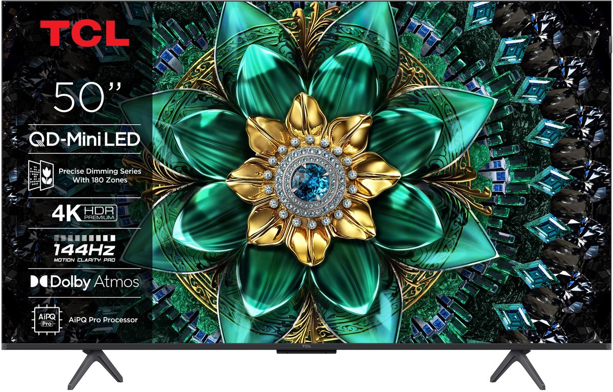 TCL QD-MiniLED 50Q6C (2025) | Smart TV's | Beeld&Geluid - Televisies | 5901292528751