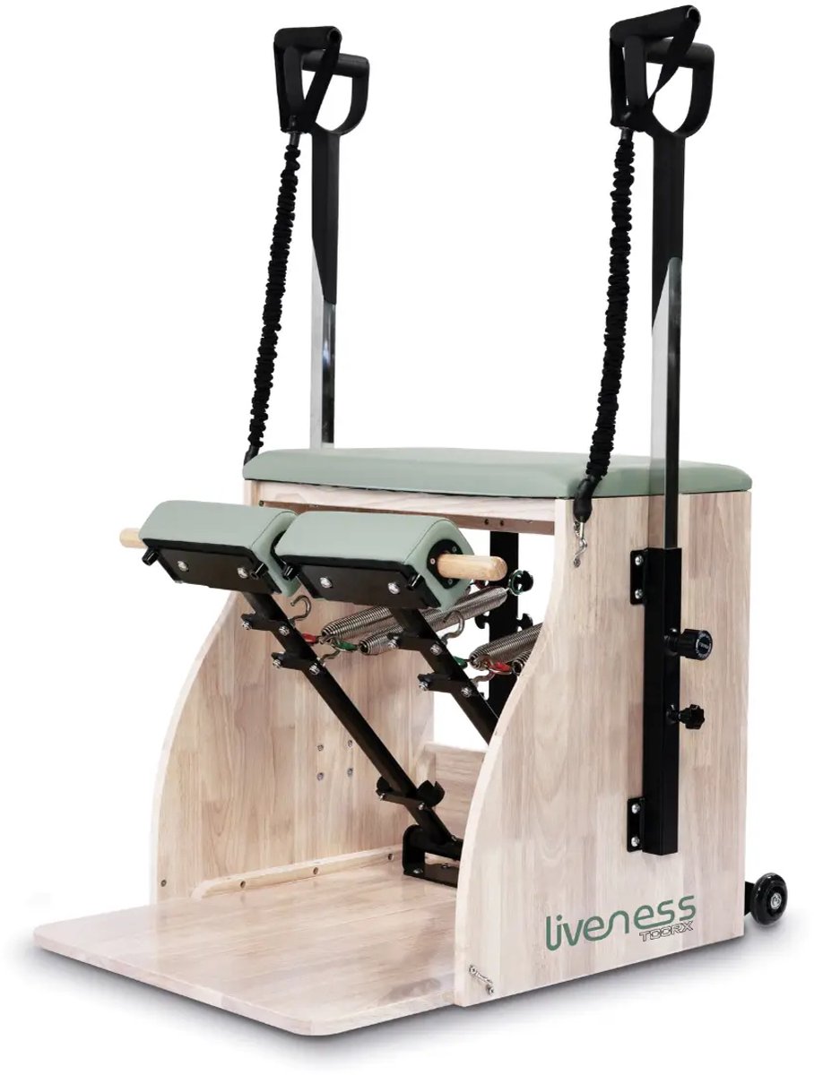 Toorx Liveness Eikenhout Wunda Chair PTX 1800 - Green Tea