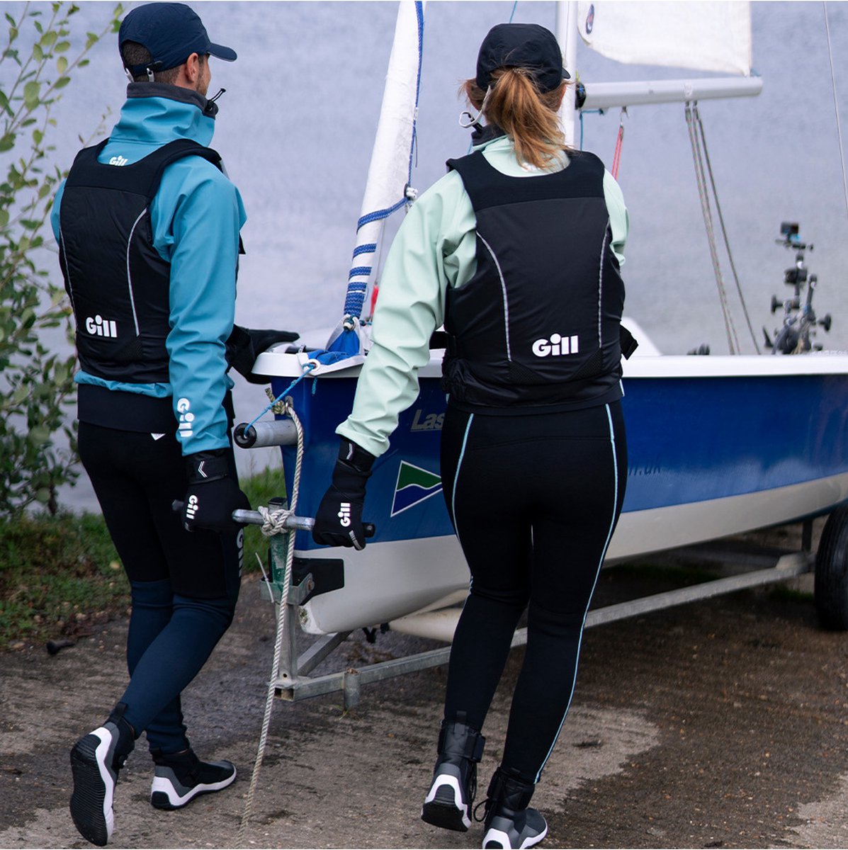 Gill Thermoshield Top spraytop blauw unisex, XXL