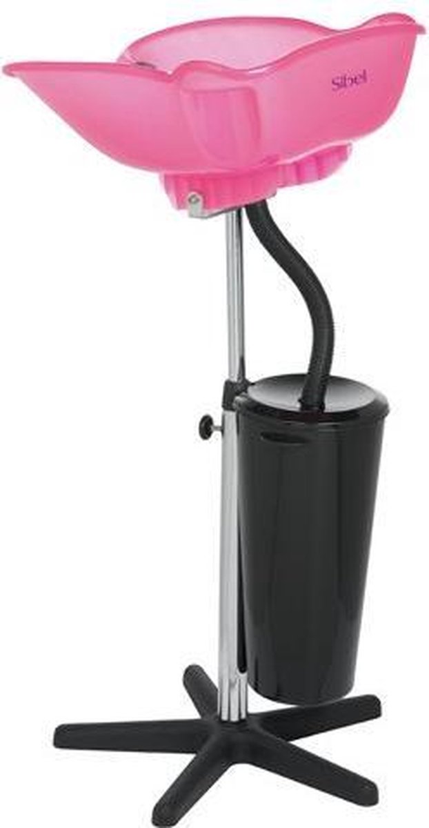 Sibel Backwash Compact Portable Pink Transparent