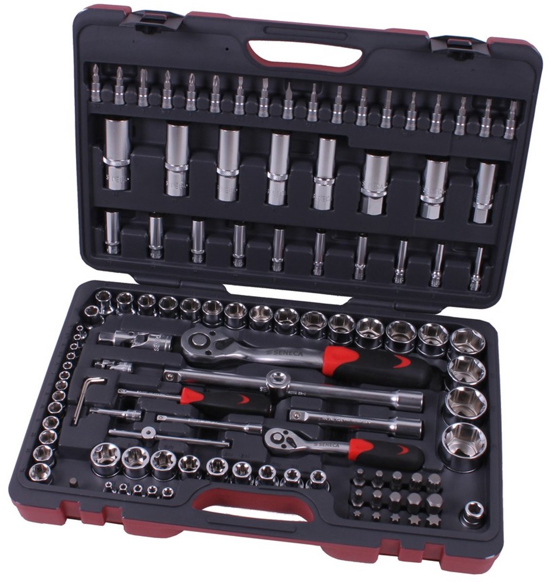 Doppendoos 1/4"&1/2"114 dlg