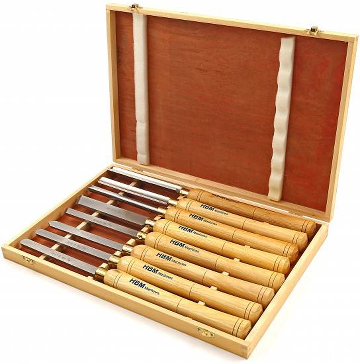 HBM 8 - B houtdraaibeitelset