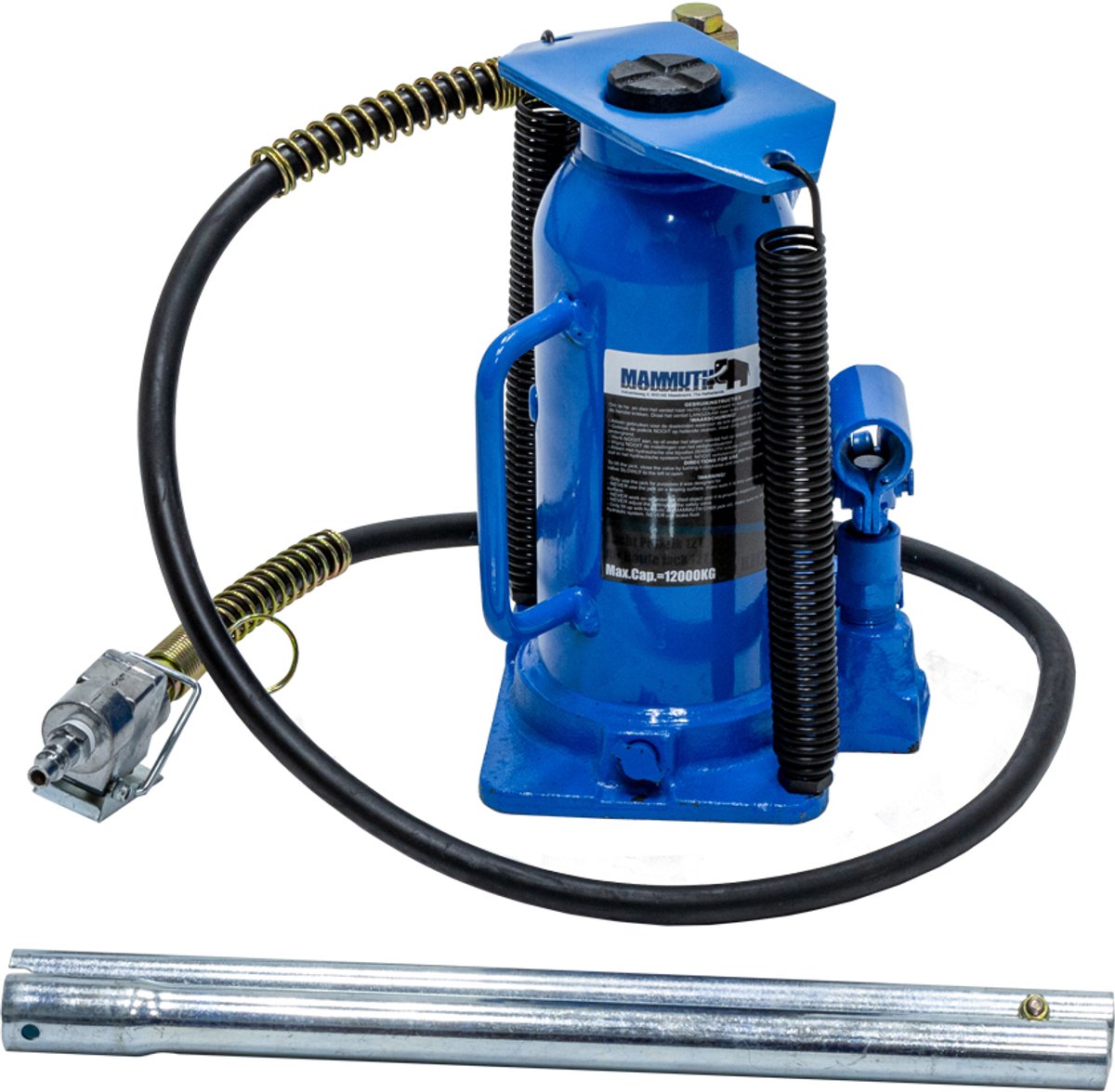 Potkrik pneumatisch 12 ton