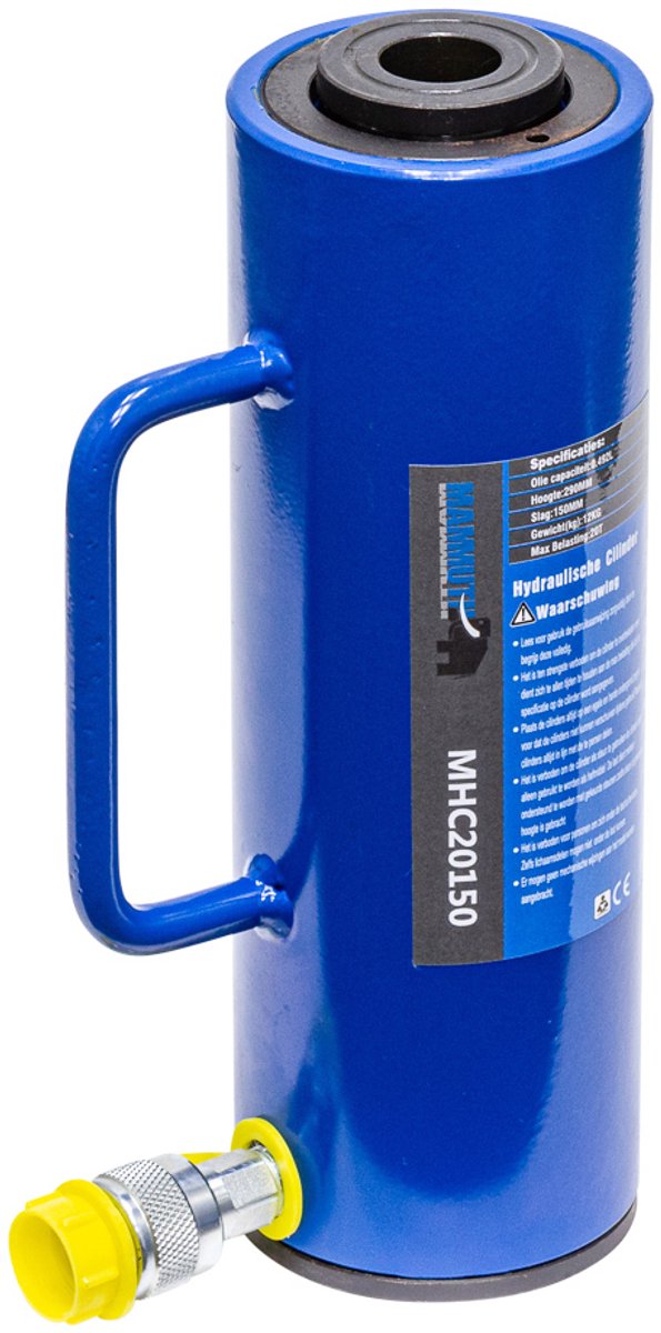 Holcilinder 20 ton slag 150mm