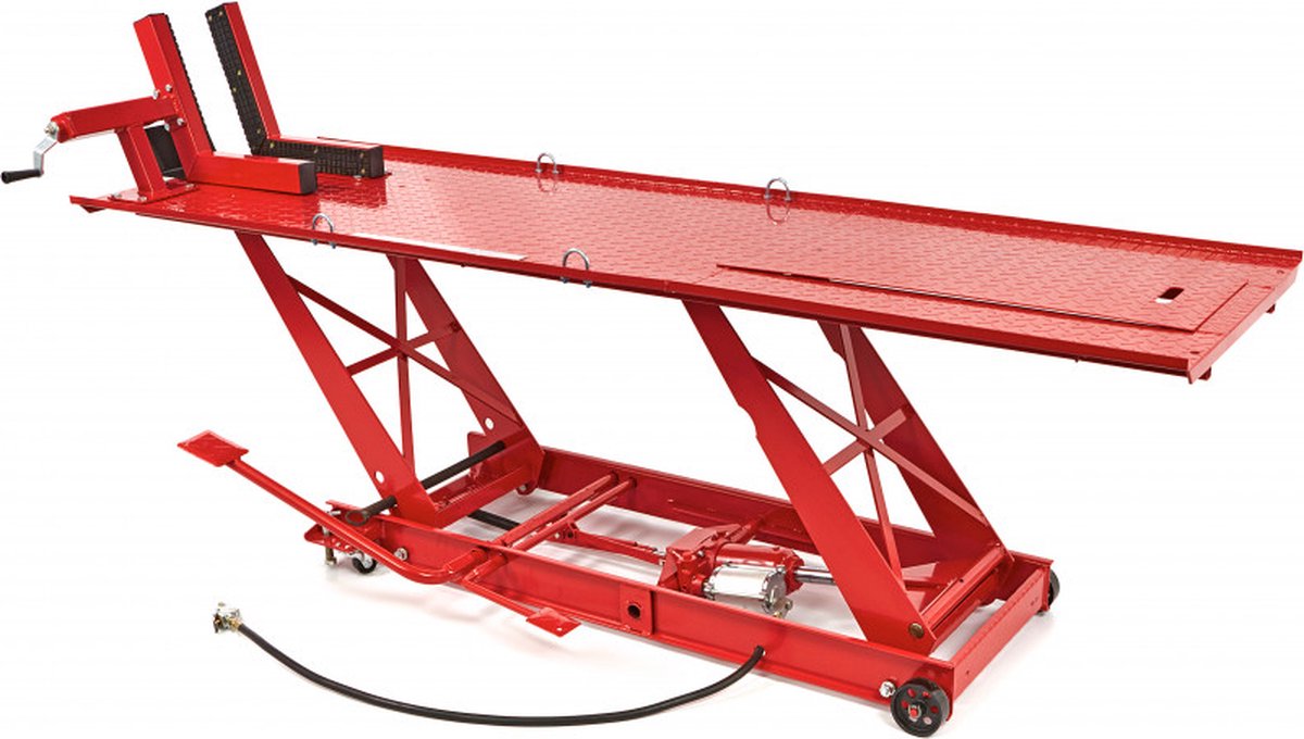 Motorheftafel 450 Kg ROOD