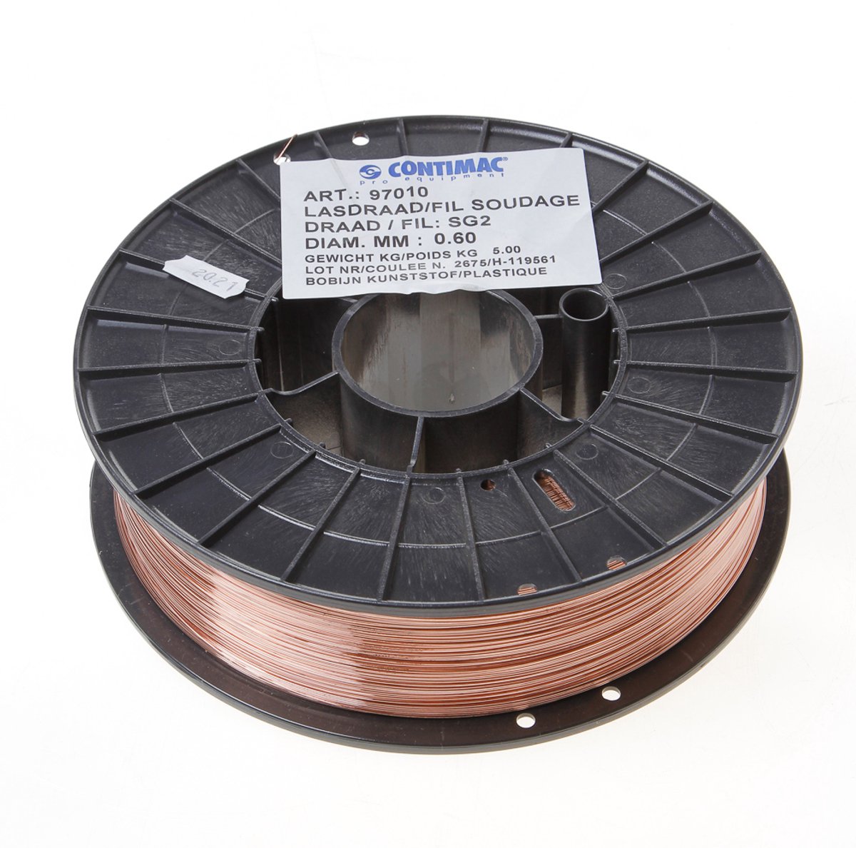 Lasdraad MIG staal D200 SG2 0,6mm 5kg