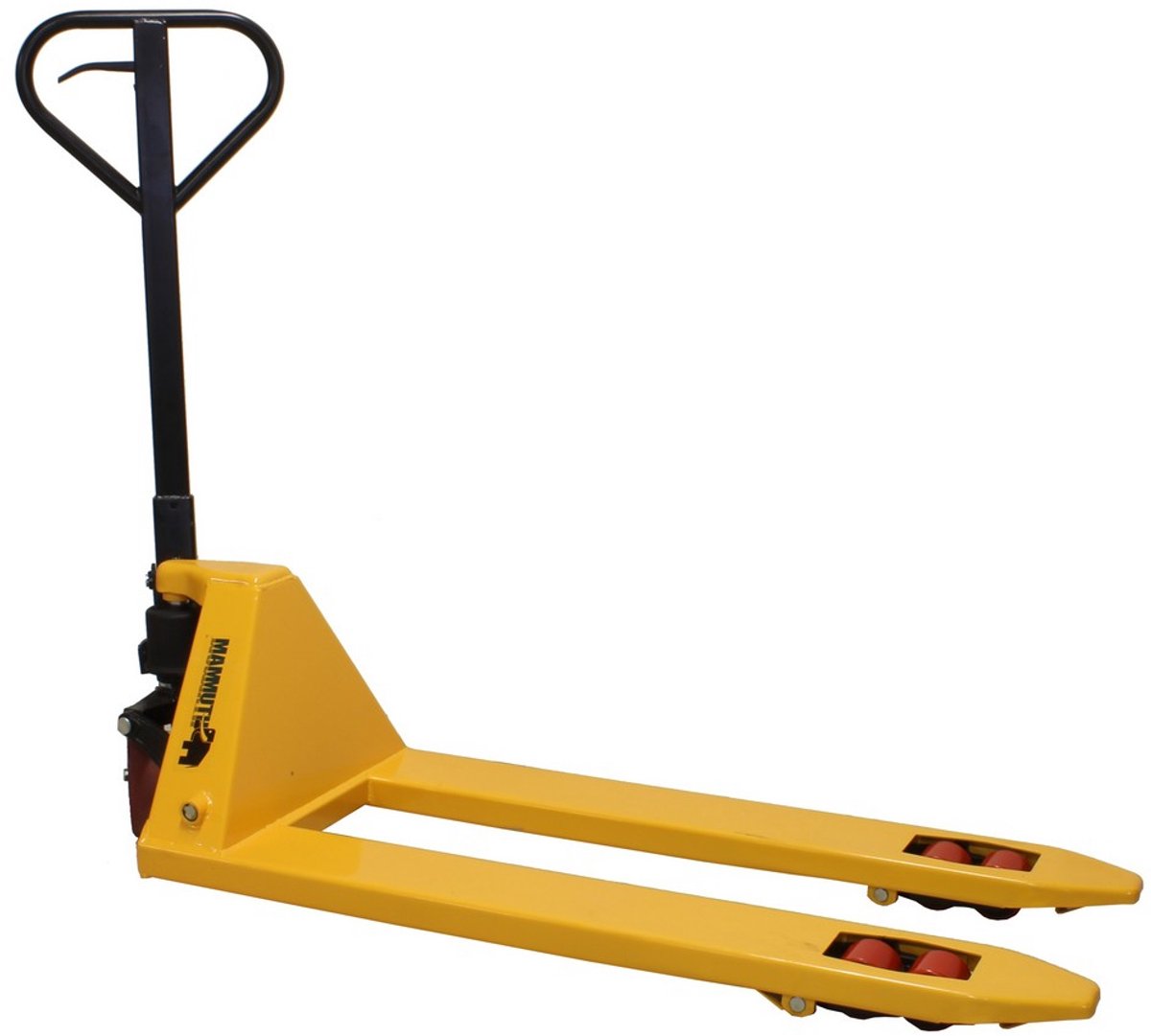 Palletwagen 2500kg dubbel voorwiel 115cm