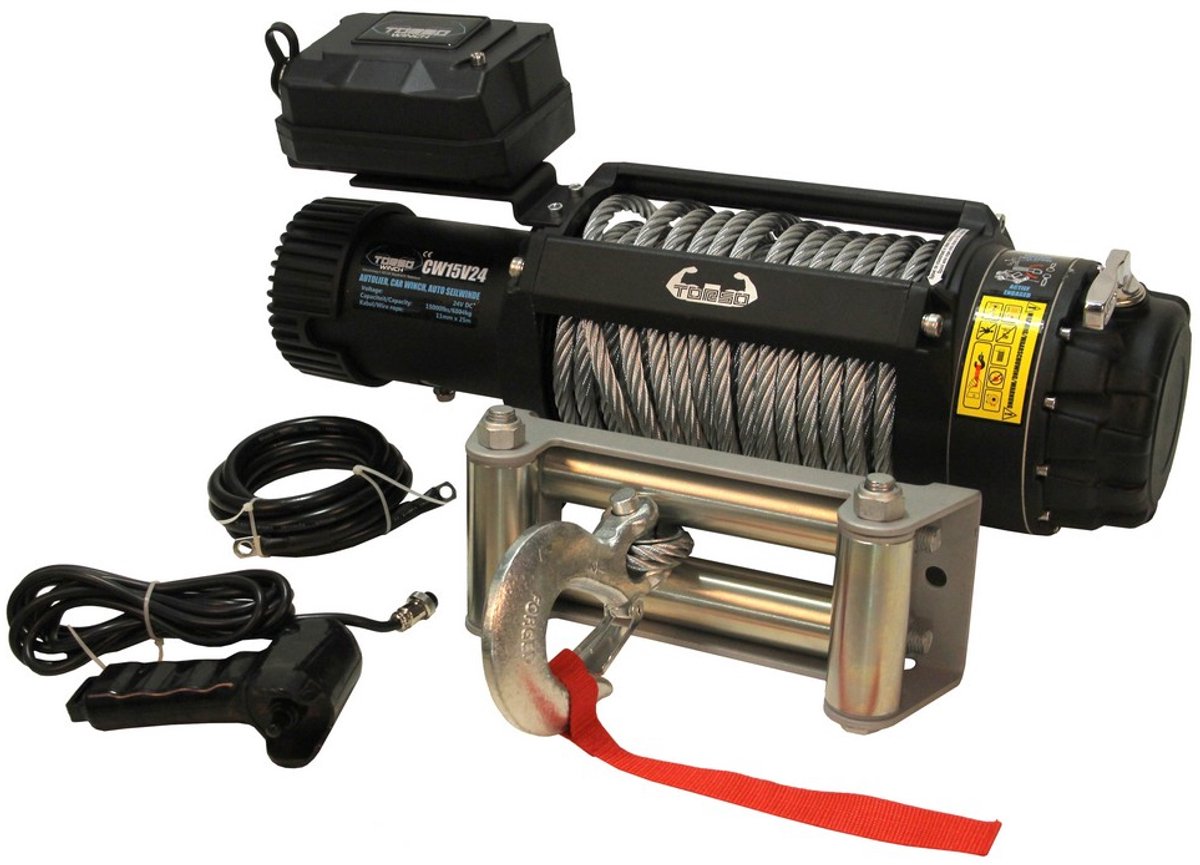 Elektrische lier 24V 6804kg