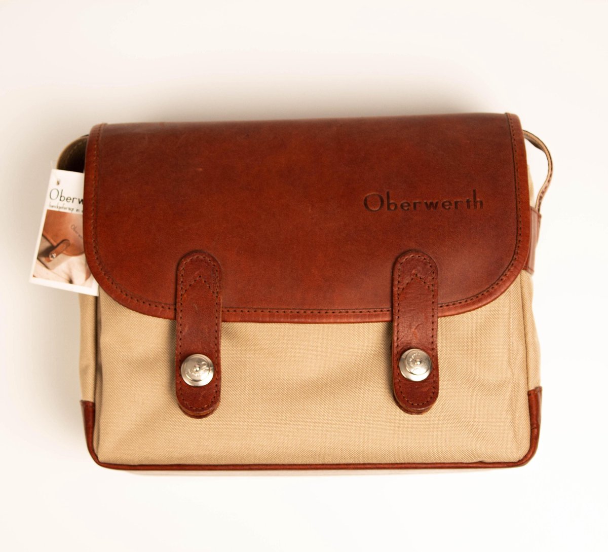 Oberwerth Albert Cow-Hide Black / Lining Red for Leica D-Lux 8/Fujifilm X100VI