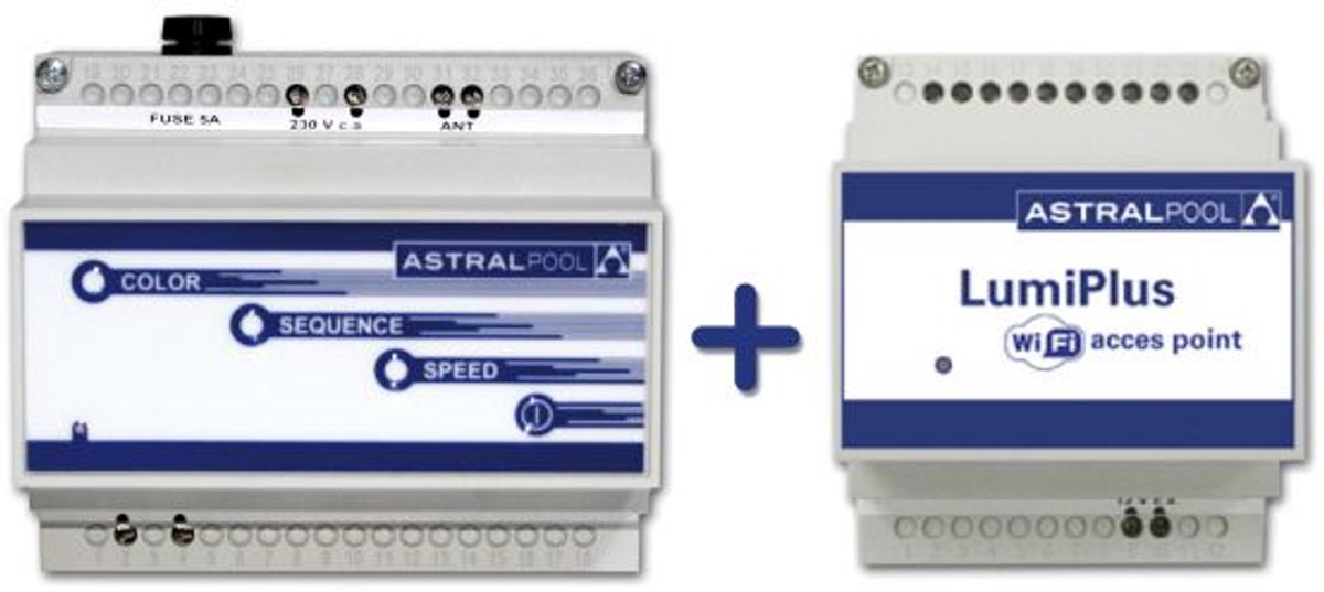 LumiPlus Astralpool Set Wifi access point+ (voor nieuwe installatie) Lumiplus