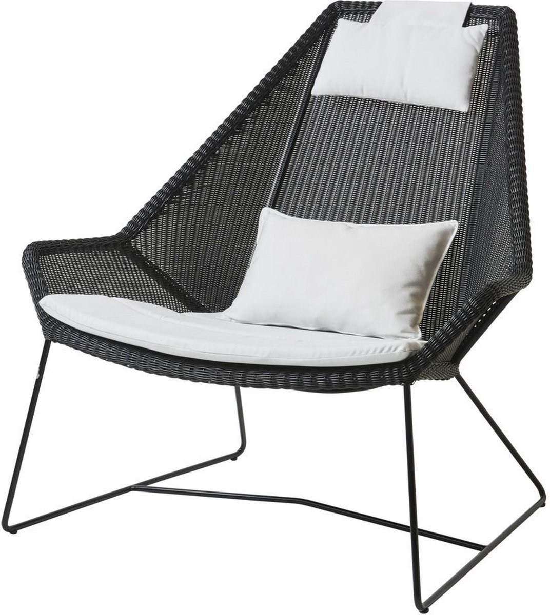 Cane-Line Zitkussen Voor Breeze Highback Lounge Fauteuil White