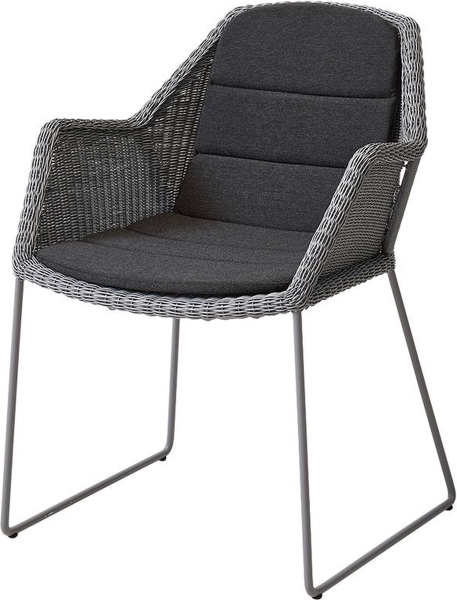 Cane-Line Zitkussen Voor Breeze Tuinstoel Black