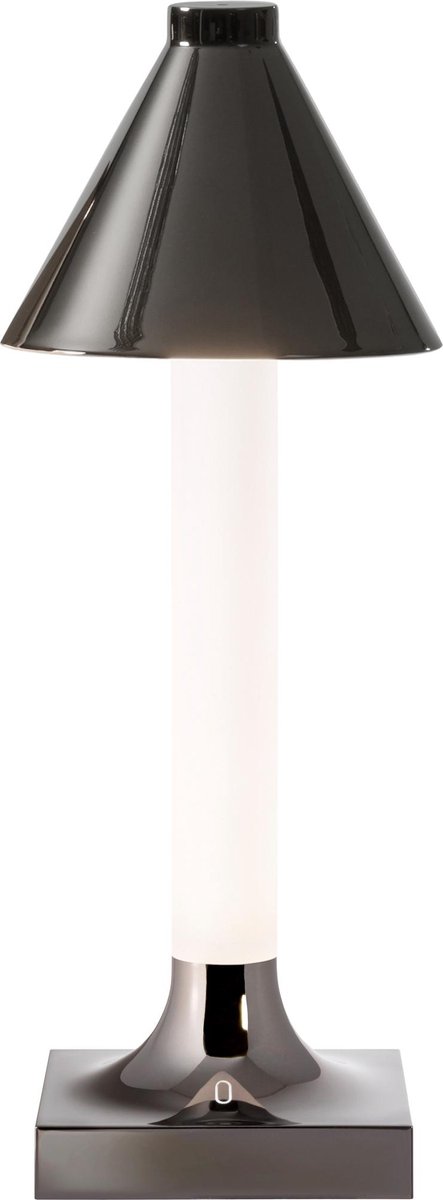 Kartell Goodnight Tafellamp Transparant Titanium