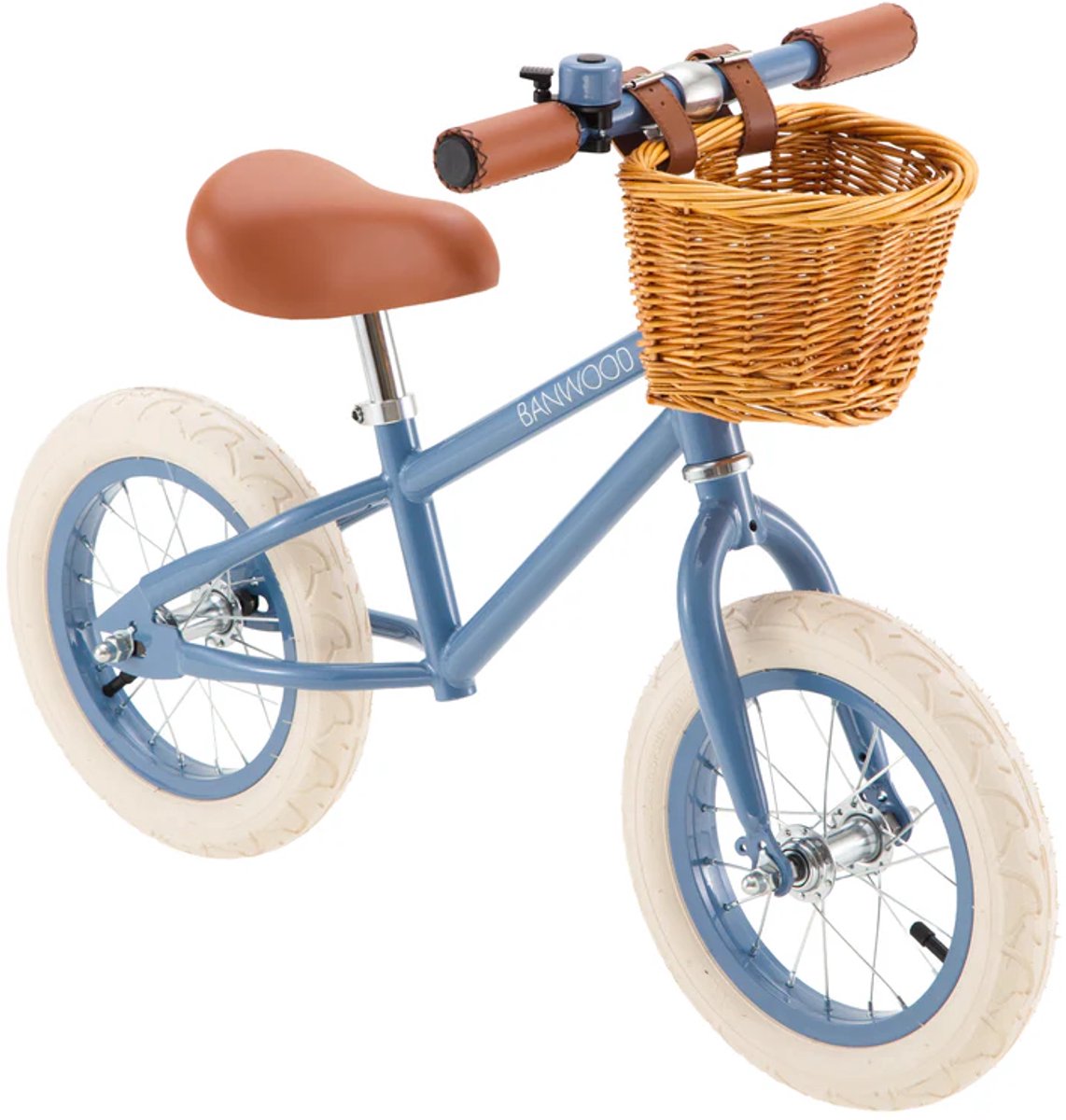 Banwood Loopfiets - First Go! - 3-5 Jaar - Blauw - Banwood - OneSize - Loopfietsen