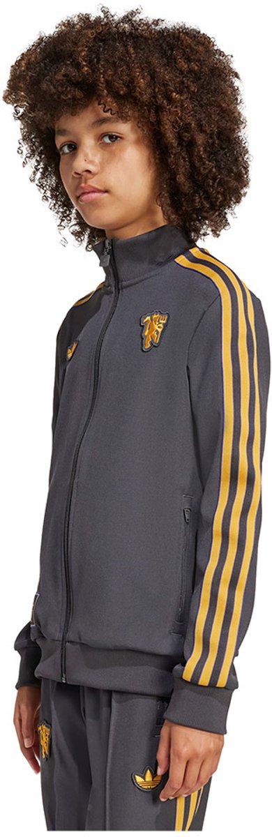 adidas Originals Cardigan - Manchester United - Utility Black - adidas Originals - 10 jaar (140) - Cardigan