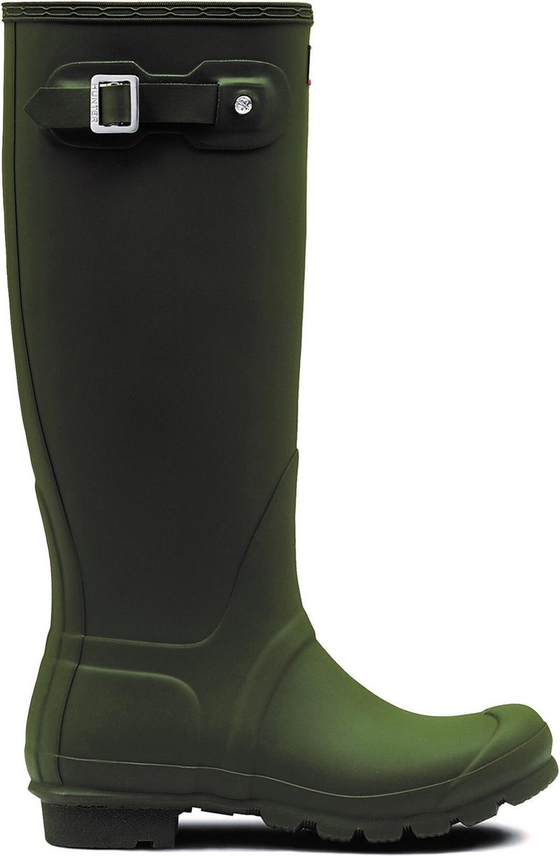 Hunter Regenlaarzen - Original Tall Wellington - Dark Olive - Hunter - 40/41 - Regenlaarzen