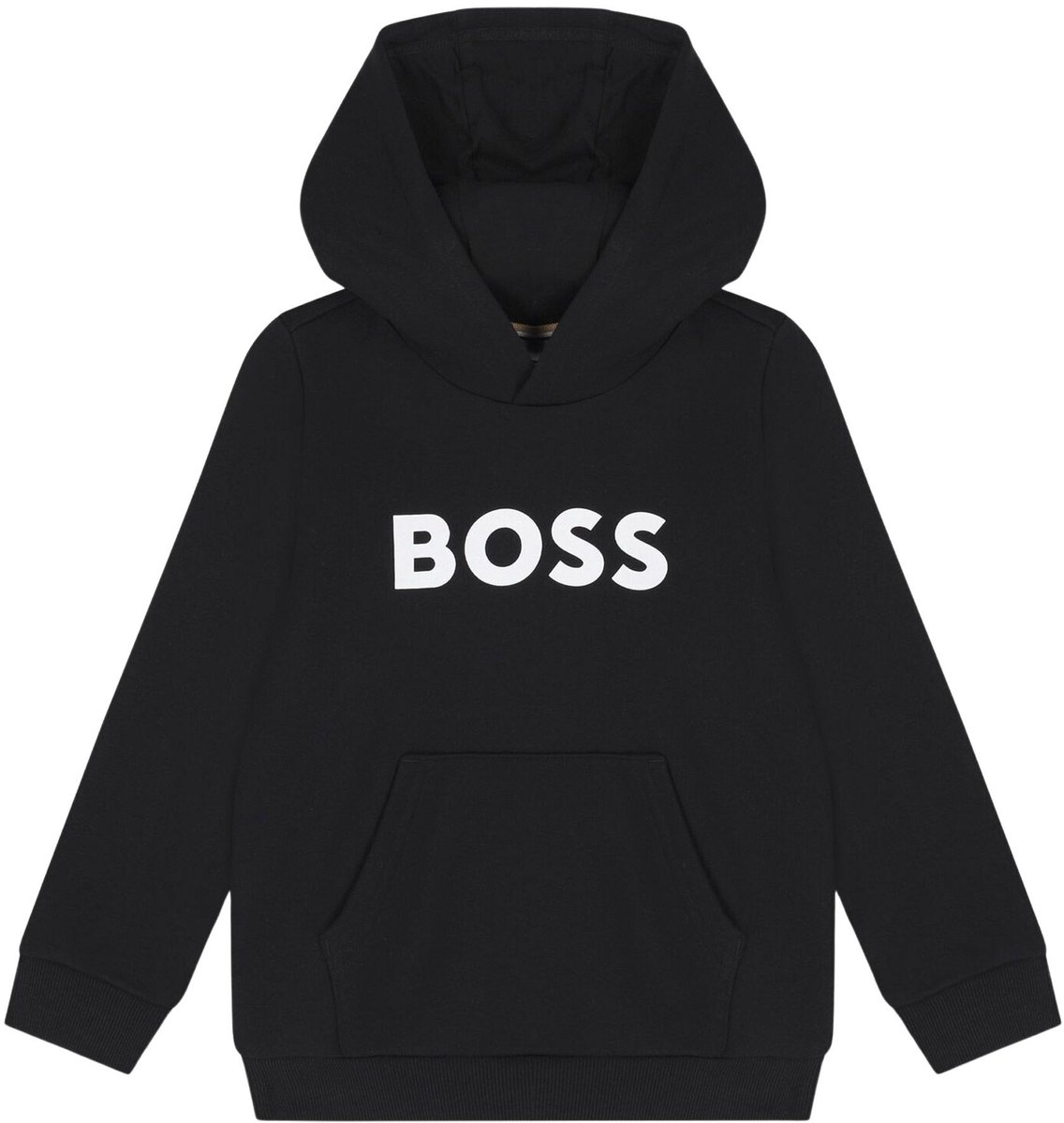 BOSS Hoodie - Zwart m. Logo - BOSS - 14 jaar (164) - Hoodie