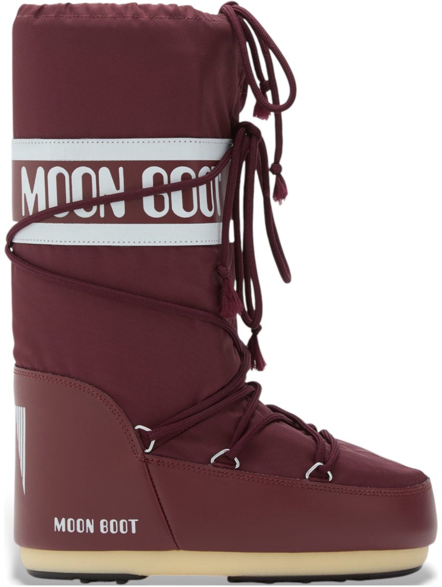 Moon Boot Winterlaarzen - Pictogram Nylon - Burgundy - Moon Boot - 35/38 - Snowboots