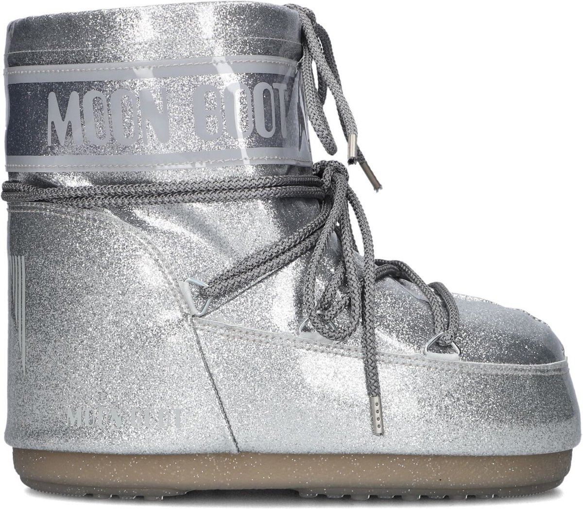 Moon Boot Winterlaarzen - Icoon Laag Glitter - Silver - Moon Boot - 39/41 - Snowboots
