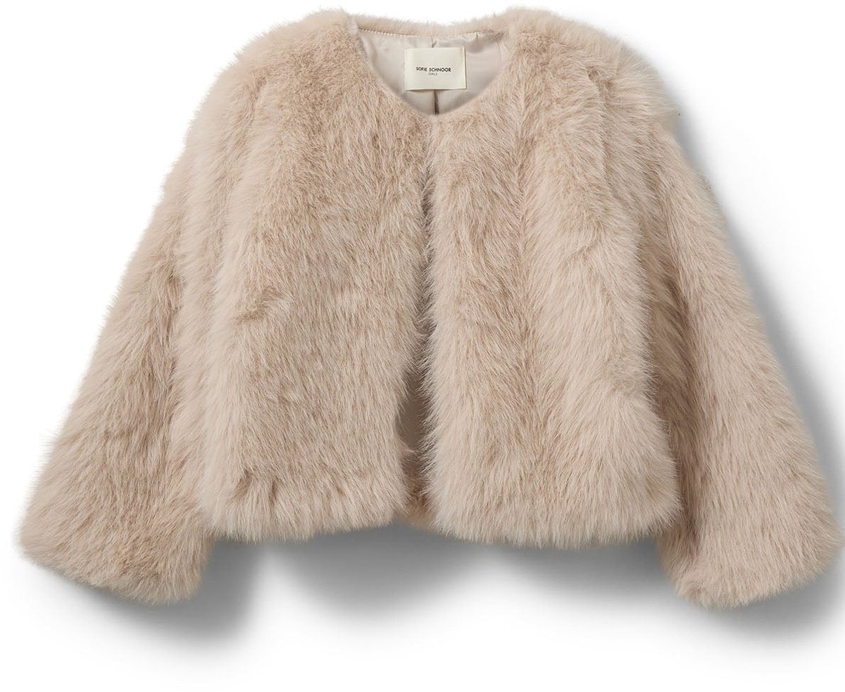 Sofie Schnoor Jas - Kunstbont - FullaSY - Light Grey - Sofie Schnoor - 10 jaar (140) - Zomerjas