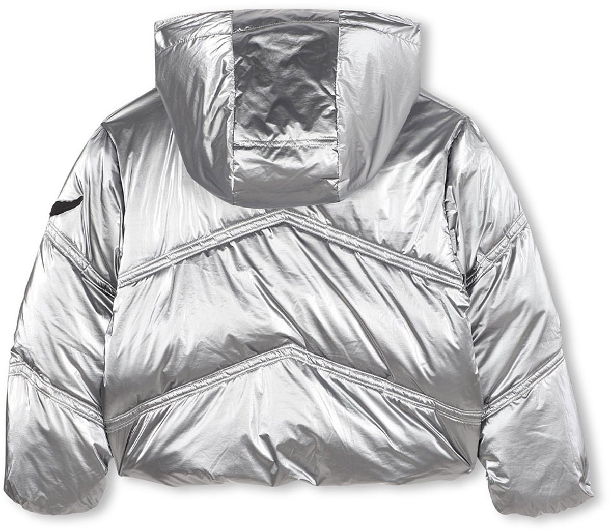 Zadig & Voltaire Gevoerde Jas - Zilver - Zadig & Voltaire - 12 jaar (152) - Donsjassen