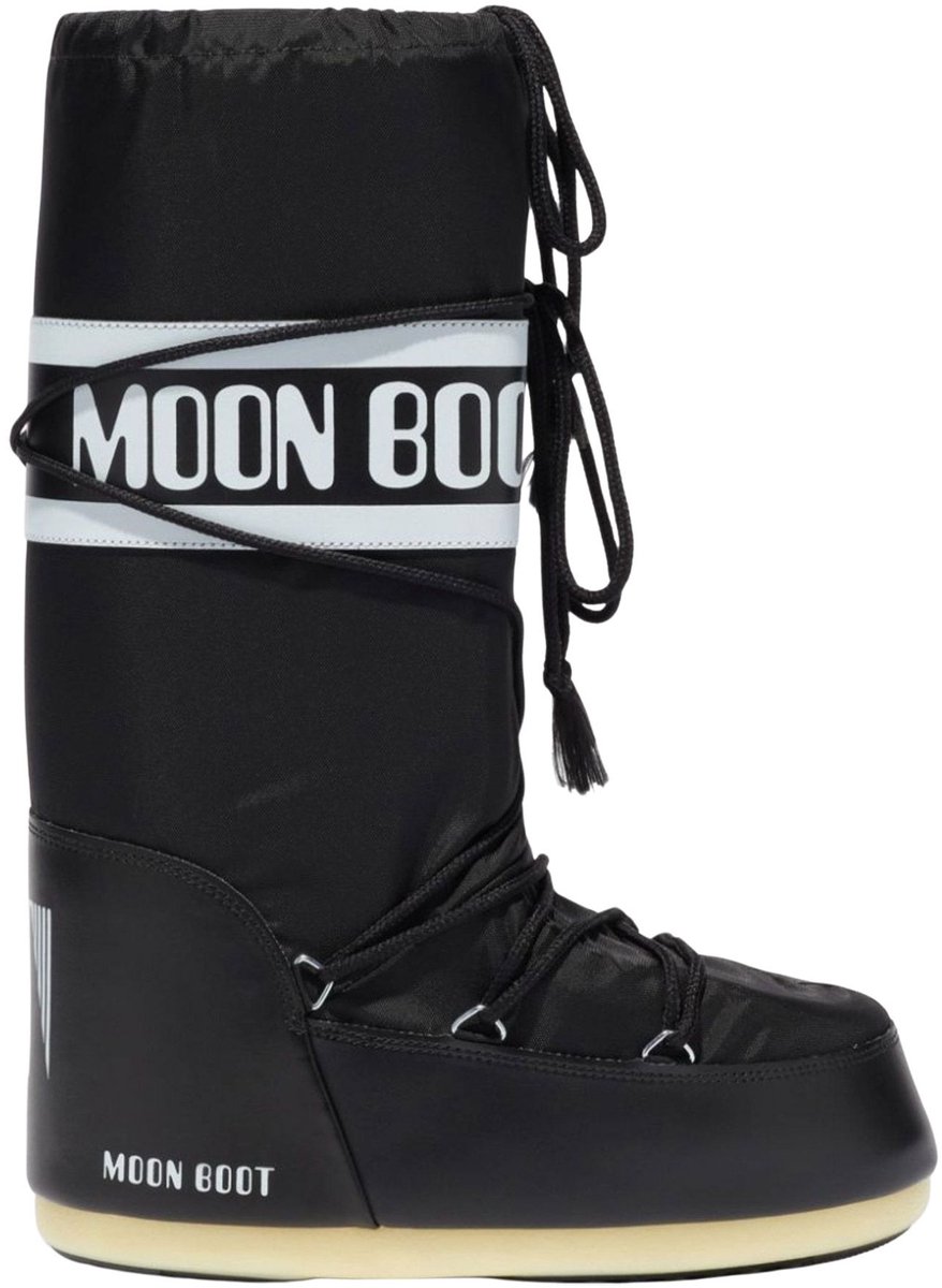 Moon Boot Winterlaarzen - Pictogram Nylon - Zwart - Moon Boot - 35/38 - Snowboots