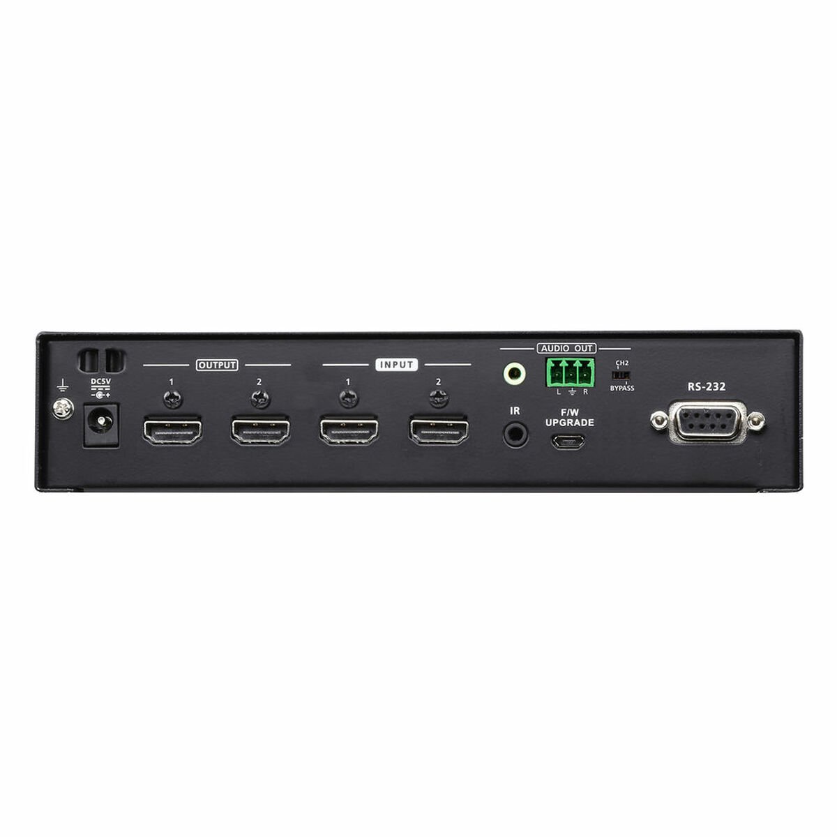 ATEN VM0202HB HDMI-switch 4096 x 2160 Pixel Zwart