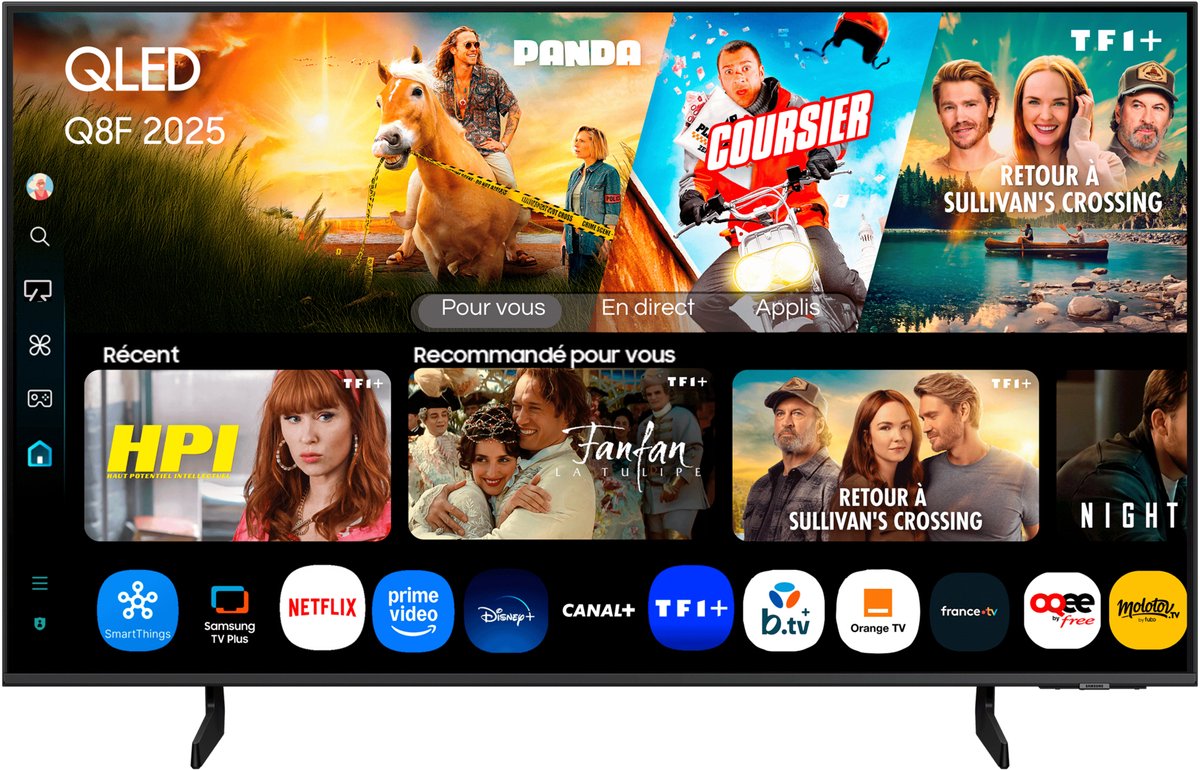 Samsung TQ55Q8F - Smart TV - UHD 55"ULED HDR10+ QLED - Energieklasse E