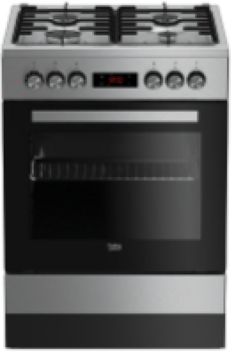 Beko FSE62320DX fornuis Vrijstaand fornuis Electrisch Gaskookplaat Roestvrijstaal A