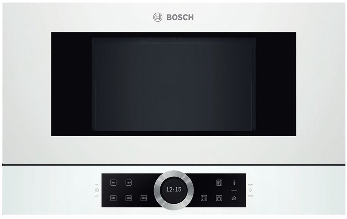 Bosch Serie 8 BFL634GW1 magnetron Wit Solo-magnetron Ingebouwd 21 l 900 W