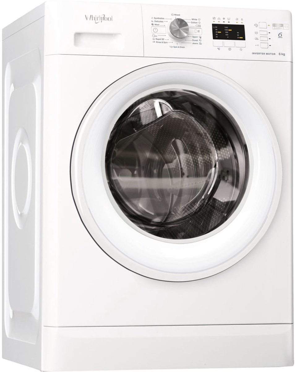 Whirlpool FFL 6238 W EE wasmachine Voorbelading 6 kg 1200 RPM Wit