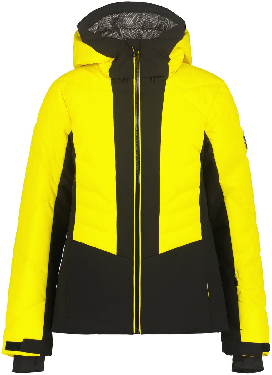 Icepeak Ellinwood ski jas dames geel/zwart, XXL