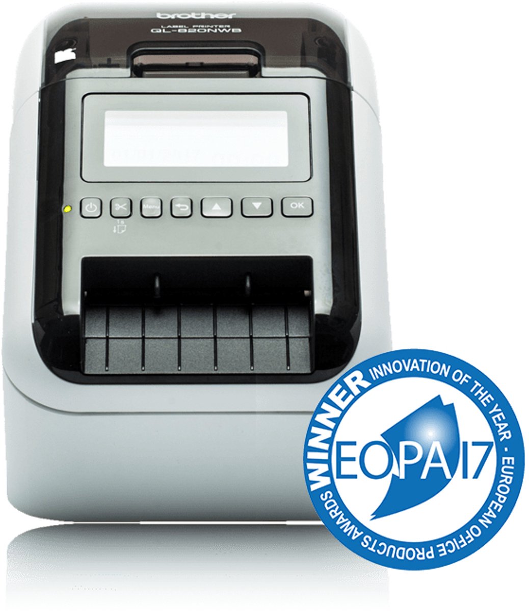 Brother QL-820NWBc - Etikettendrucker Labelprinter Thermisch 300 x 600 dpi Etikettenbreedte (max.): 62 mm