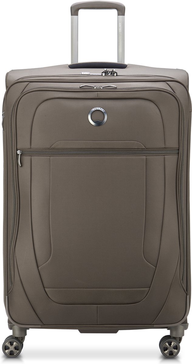 Delsey Helium DLX 78 cm Vergrootbare Reiskoffer - Bruin