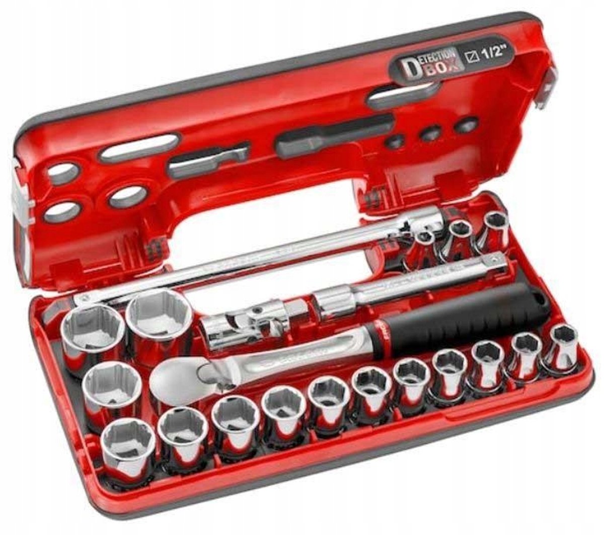 Facom OGV® Doppen Set | 1/2" 6-kant | 20-delig - SL.DBOX1GRPPB