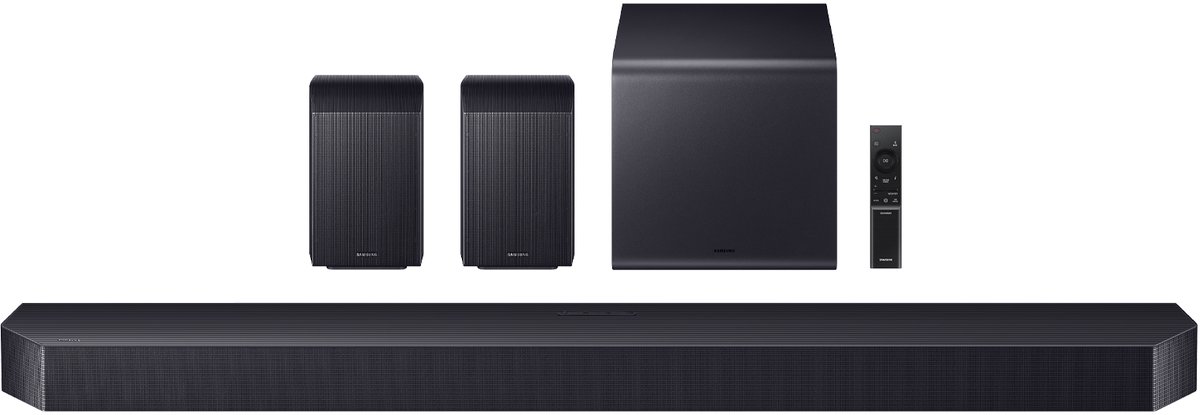 Samsung HW-Q990F - Soundbar - 11.1.4 kanaals met draadloze subwoofer - (2x Rear 1x Subwoofer)