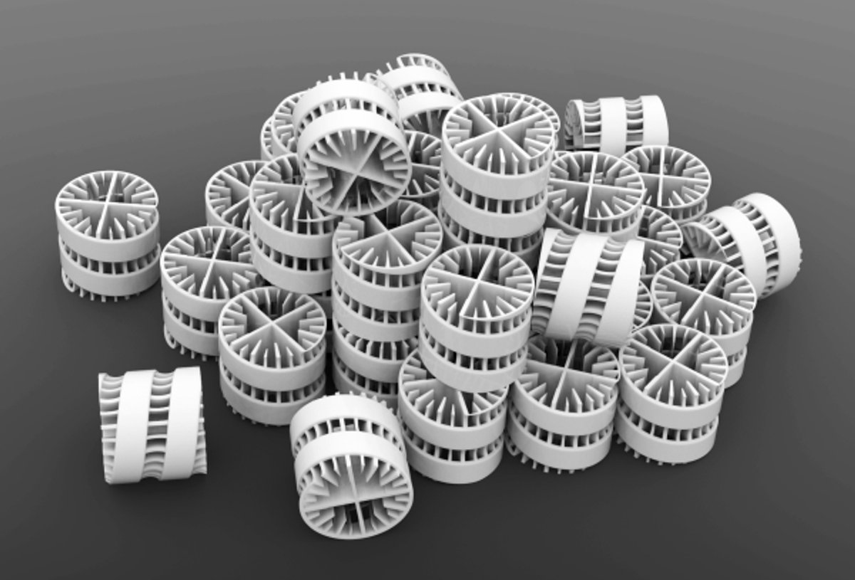 AquaForte Biocarrier Helix Plus zak 100ltr AquaForte