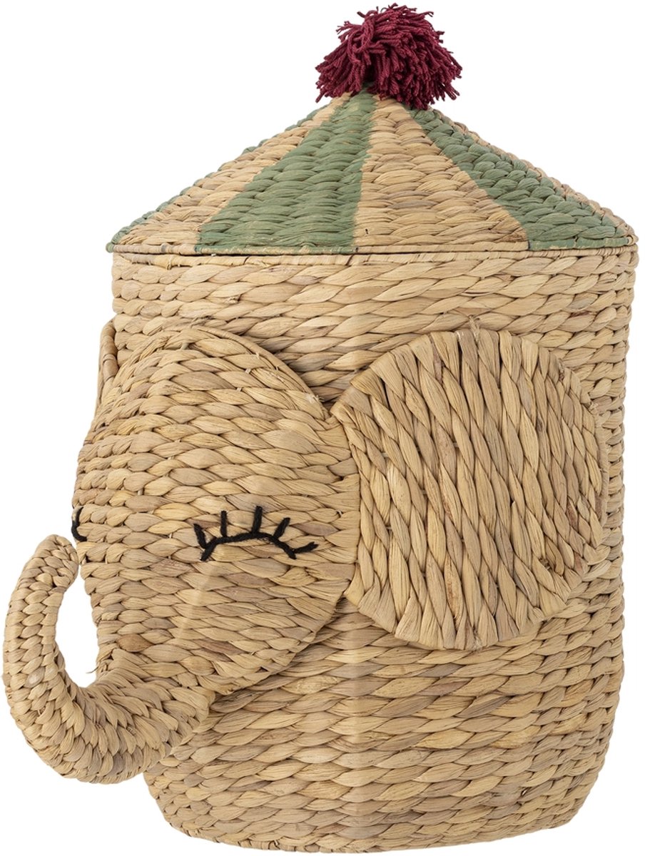 Bloomingville Mand m. Deksel - Bobo - Nature - Bloomingville - OneSize - Mand