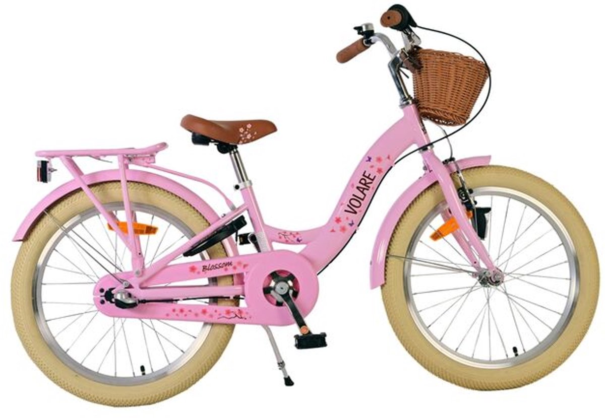 Volare Blossom - Kinderfiets - 20 inch - Nexus 3 versnellingen - Roze