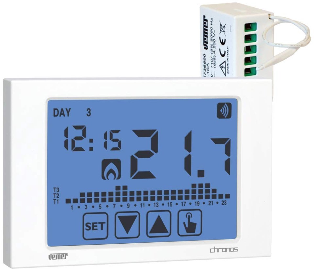 Vemer VE486700 - Thermostat - Wit
