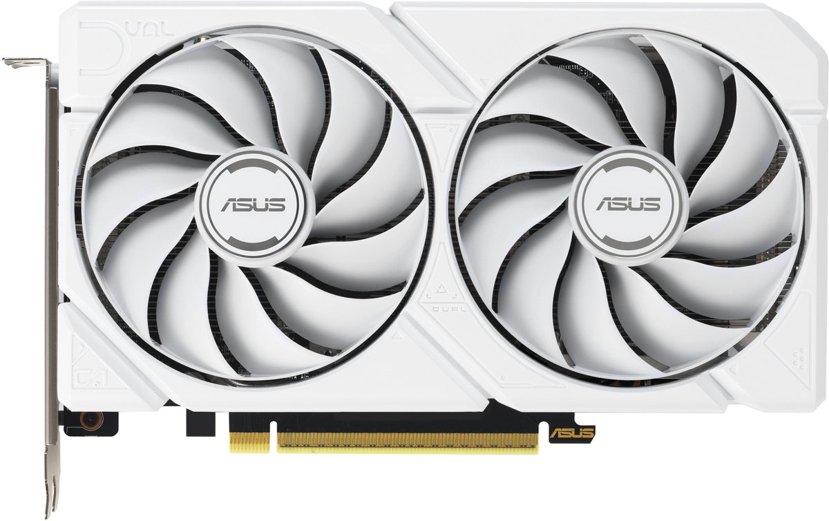 Asus Dual Radeon RX 9060 XT 16GB White