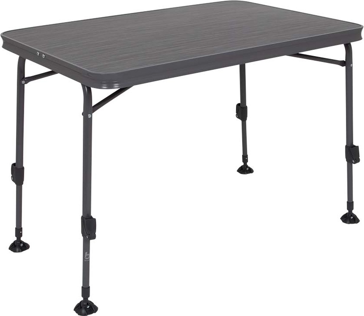 Bo-Camp Logan - Campingtafel - Verstelbare poten - 100x68 cm