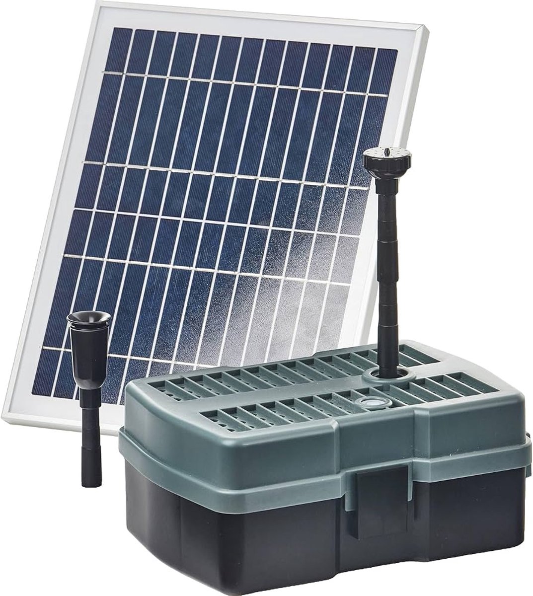 Heissner Solar onderwaterfilter 500l/u met UVC - Heissner