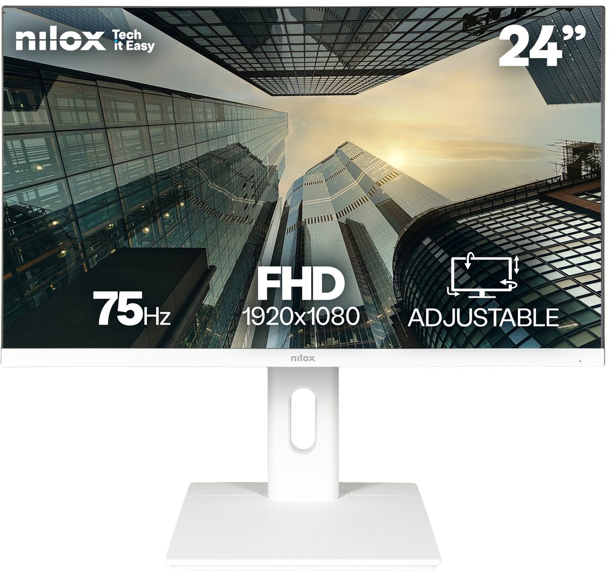 Monitor Nilox NXM24REGWEB01W 23,8"