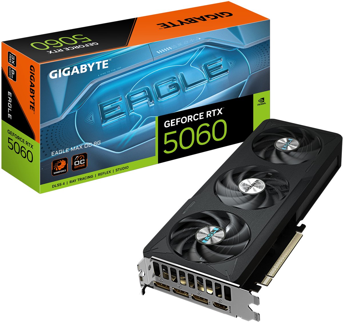 Gigabyte GeForce RTX 5060 EAGLE MAX OC 8GB