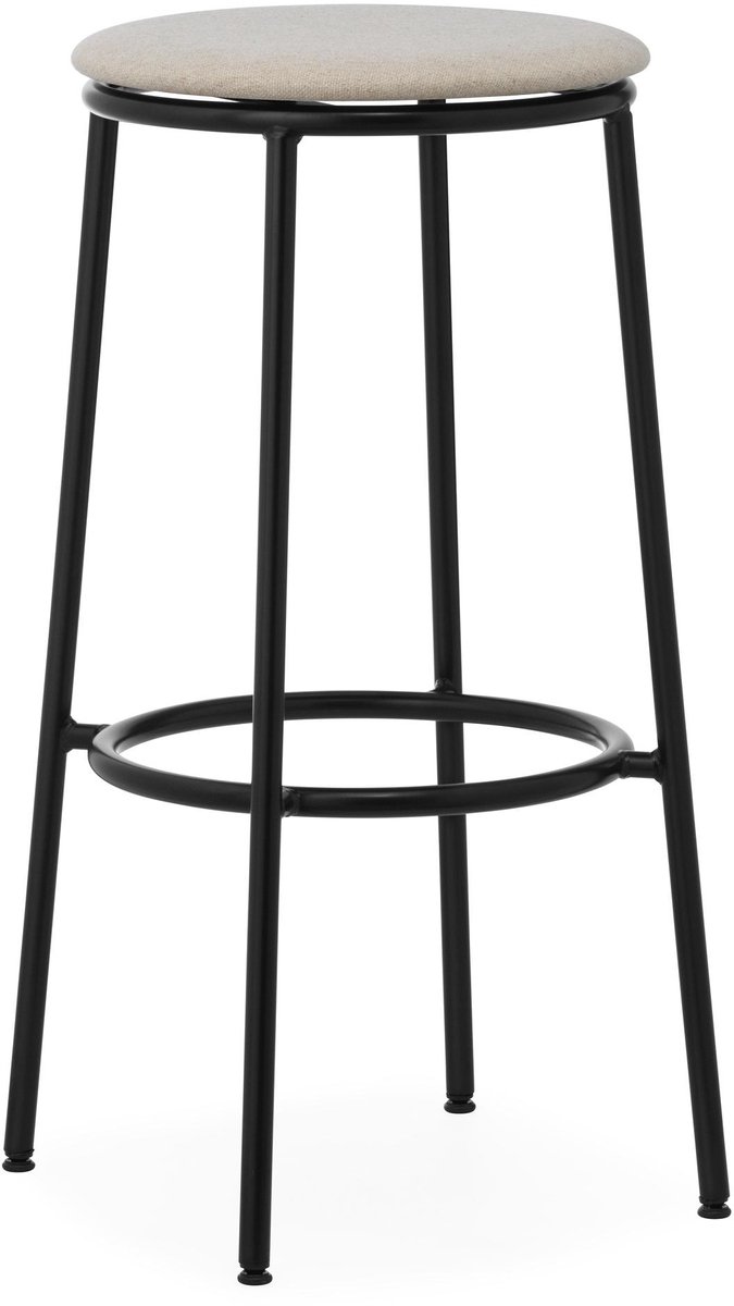 Normann Copenhagen Circa Barkruk Gestoffeerd 75 Sand